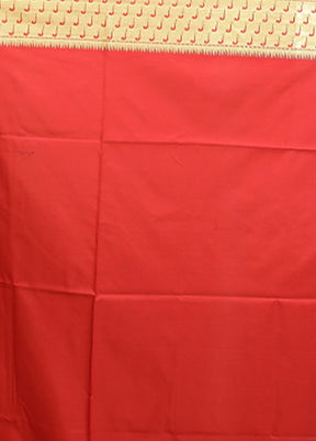 Grey Kanjivaram Silk Saree With Blouse Piece