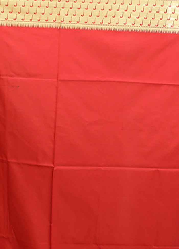 Grey Kanjivaram Silk Saree With Blouse Piece