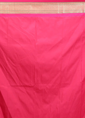 Yellow Kanjivaram Silk Saree With Blouse Piece