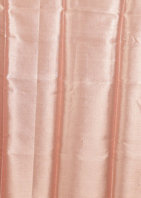 Pink Organza Saree With Blouse Piece