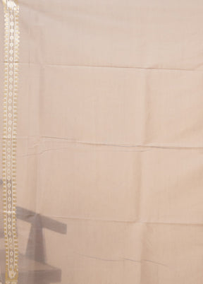 Multicolor Kora Silk Saree With Blouse Piece