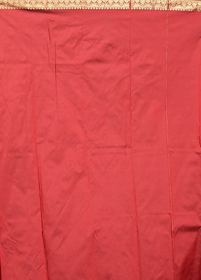 Brown Kanjivaram Silk Saree With Blouse Piece