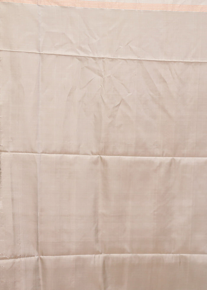 Green Handloom Kanchipuram Pure Silk Saree With Blouse Piece