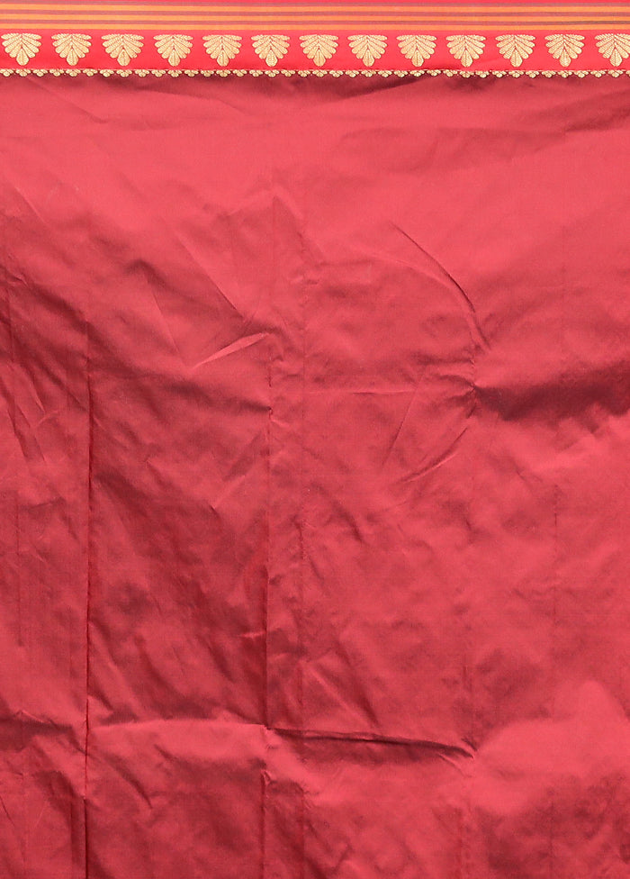 Blue Kanjivaram Silk Saree With Blouse Piece