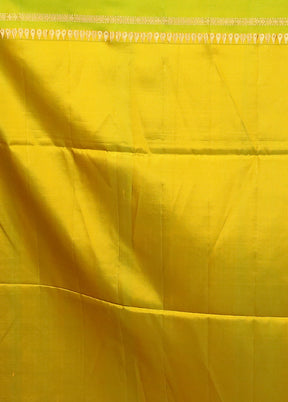 Pink Handloom Kanchipuram Pure Silk Saree With Blouse Piece