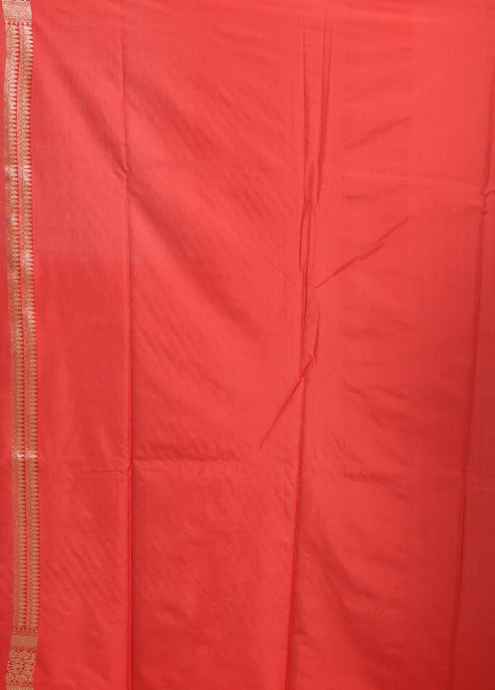 Cream Uppada Silk Saree With Blouse Piece