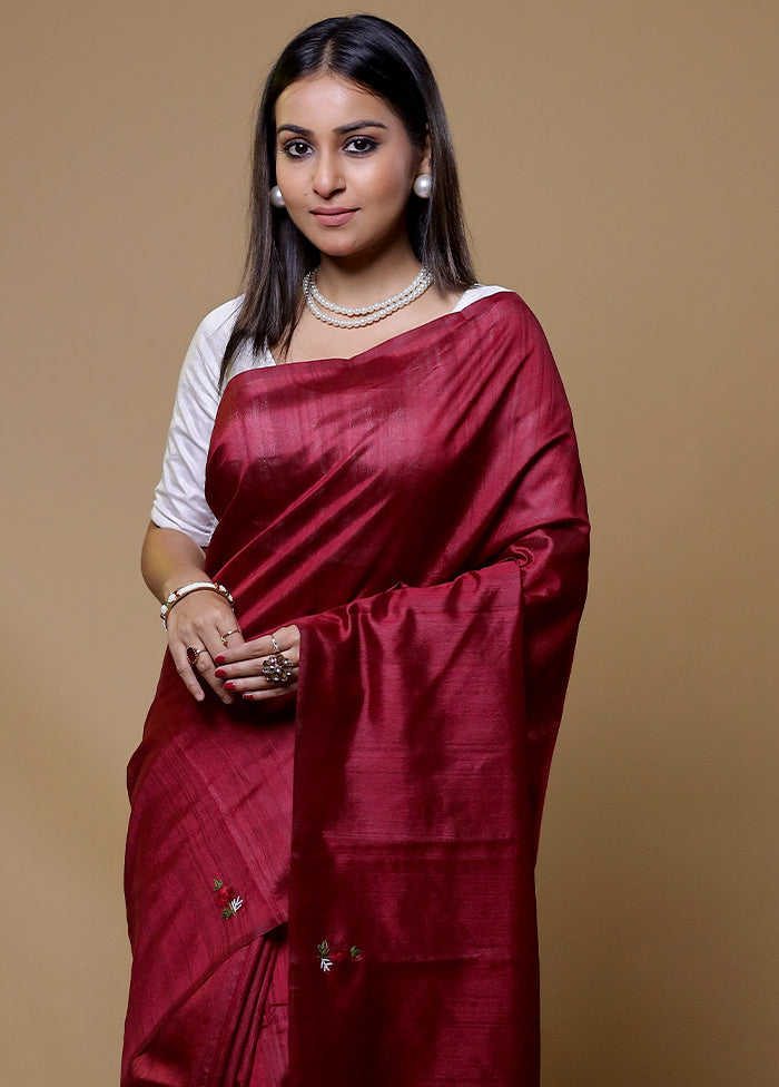 Pink Bishnupuri Stich Saree Without Blouse Piece