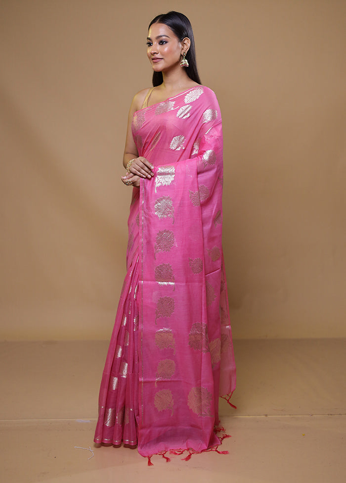 Pi Cotton Saree With Blouse Piece