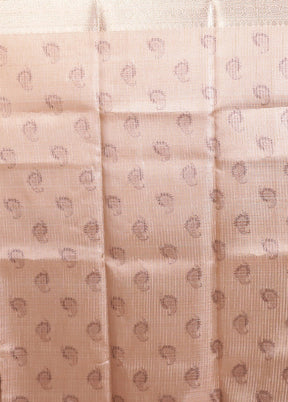 Multicolor Tissue Silk Saree With Blouse Piece