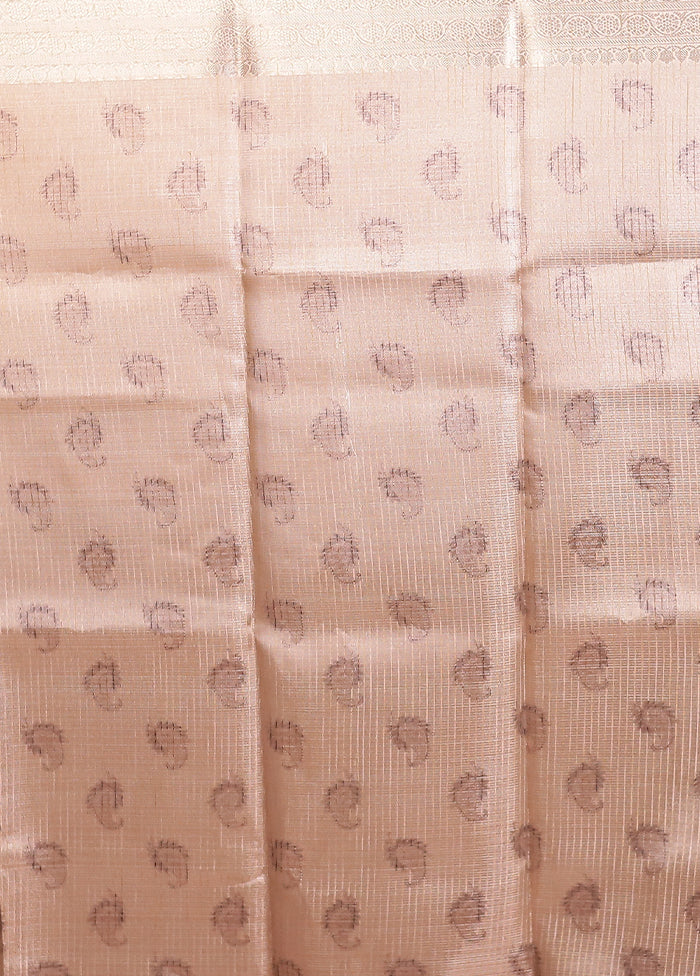 Multicolor Tissue Silk Saree With Blouse Piece