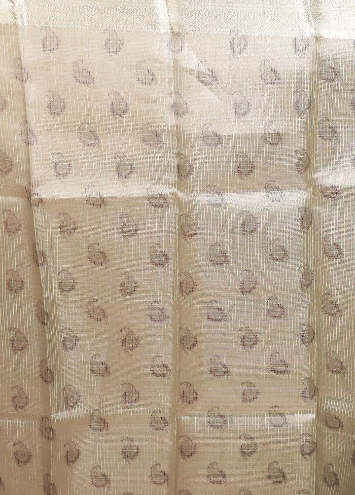 Multicolor Tissue Silk Saree With Blouse Piece