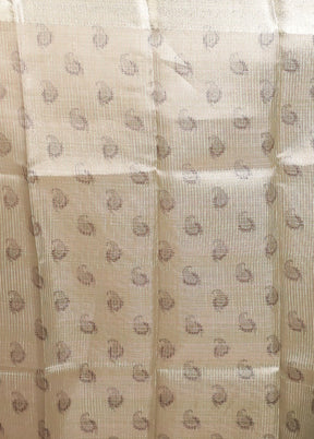 Multicolor Tissue Silk Saree With Blouse Piece