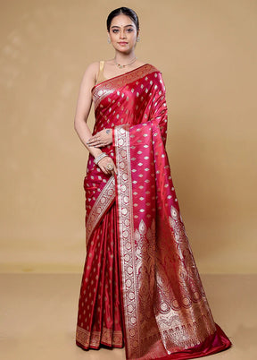 Dark Pink & Blue Banarasi Duo Combo