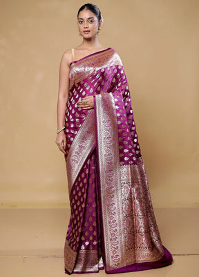 Pink & Blue Banarasi Duo Combo