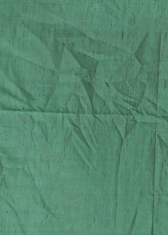 Maroon Dupion Silk Saree With Blouse Piece