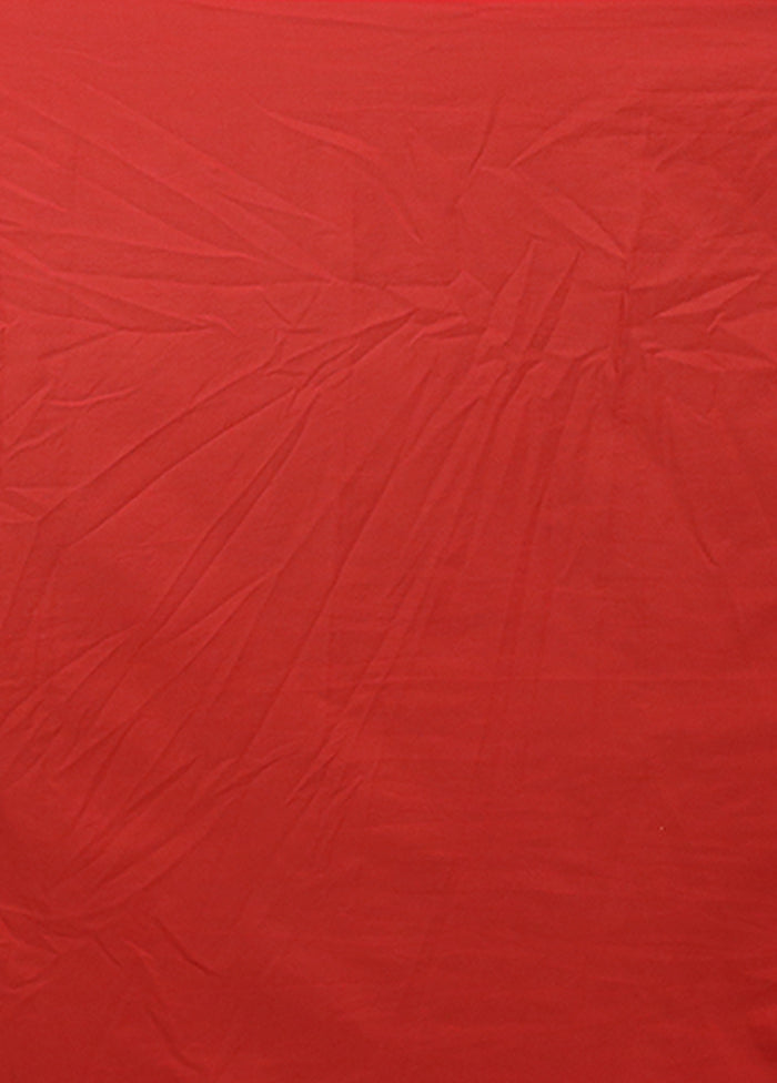 Green Georgette Saree With Blouse Piece