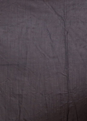 Black Dupion Silk Saree With Blouse Piece