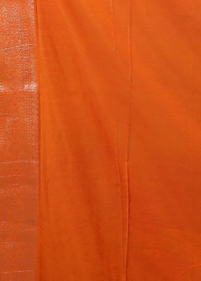 Maroon Dupion Silk Saree With Blouse Piece