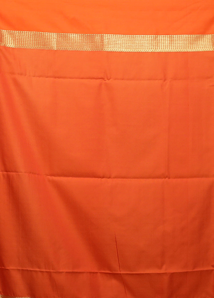 Green Kanjivaram Silk Saree With Blouse Piece