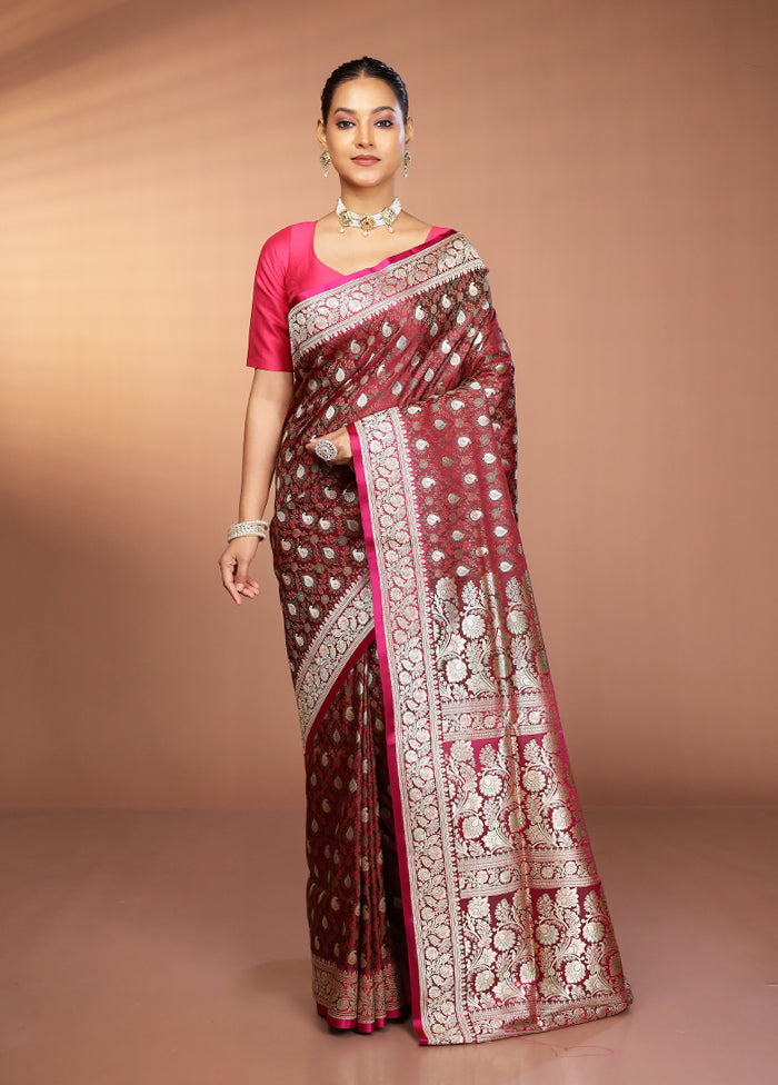 Green Handloom Tanchoi Pure Silk Saree With Blouse Piece