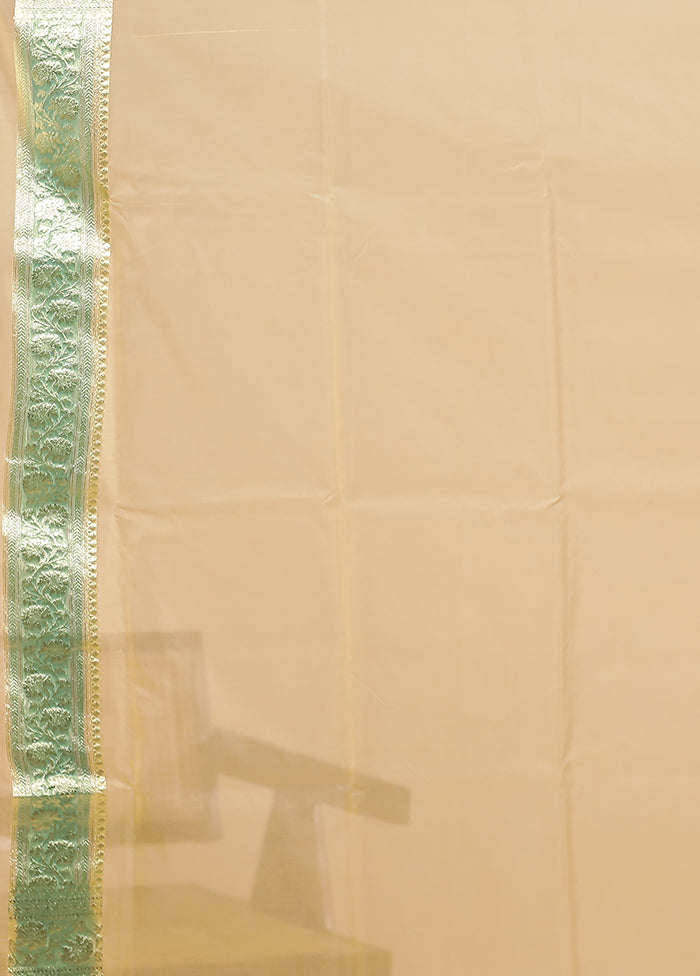 Multicolor Organza Saree With Blouse Piece