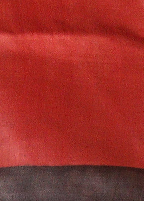 Yellow Handloom Tussar Pure Silk Saree With Blouse Piece