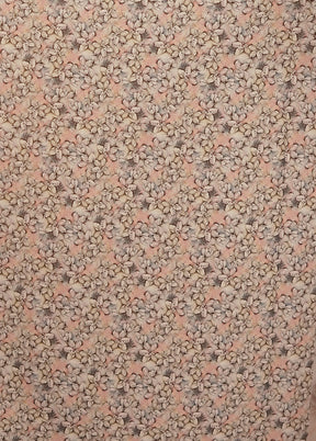 Multicolor Chiffon Silk Saree With Blouse Piece