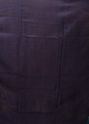 Multicolor Handloom Kantha Stitch Pure Silk Saree With Blouse Piece