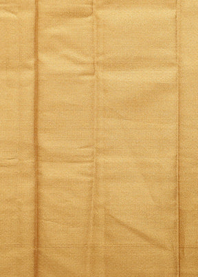 Gold Tissue Silk Saree With Blouse Piece