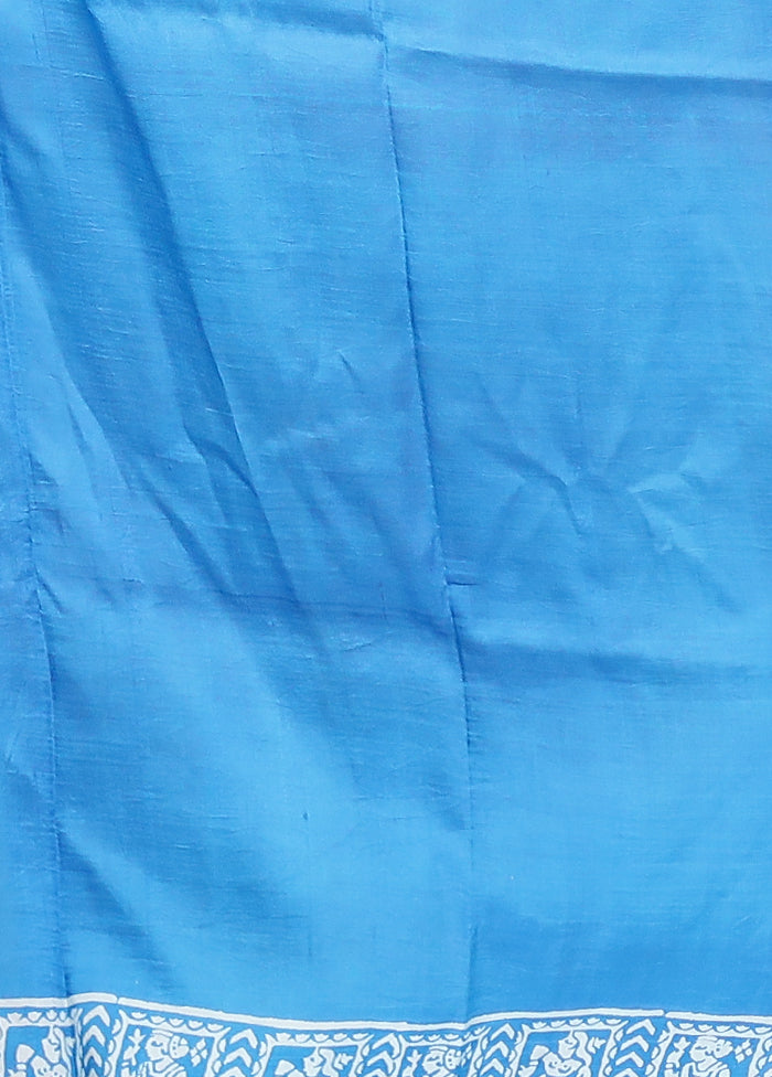 Pink Printed Pure Silk Saree Without Blouse Piece