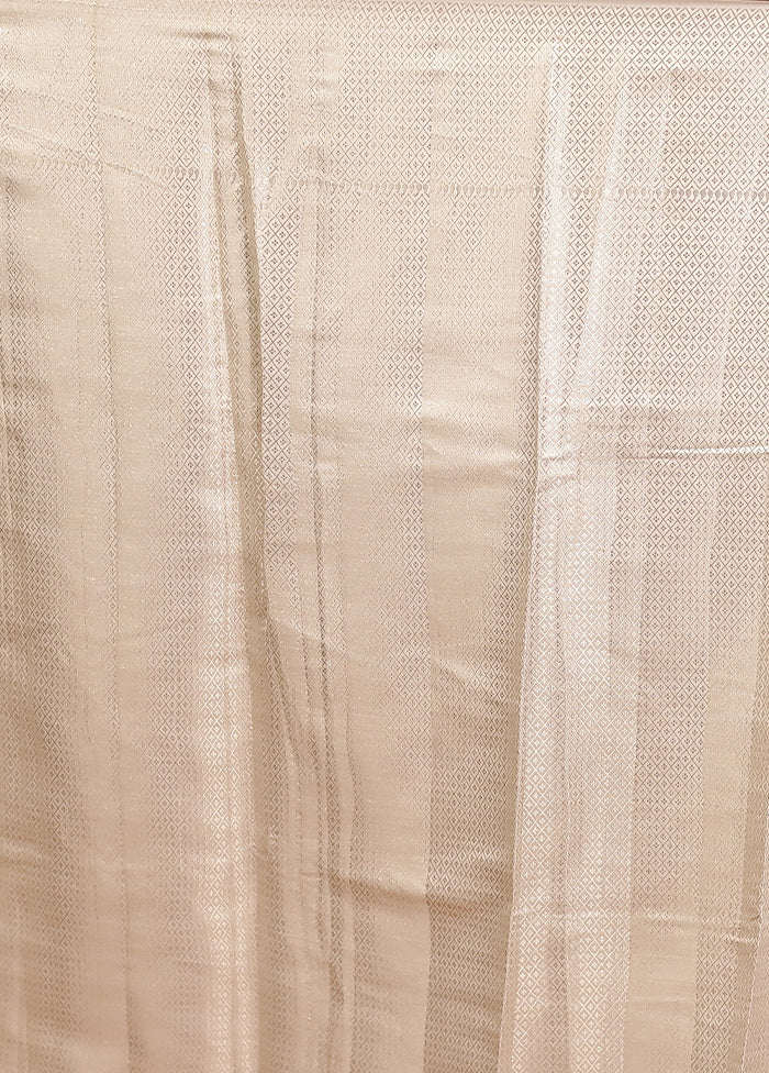 Green Handloom Dupion Pure Silk Saree With Blouse Piece