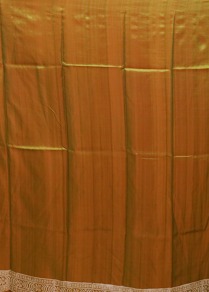 Green Pure Bishnupuri Silk Saree With Blouse Piece
