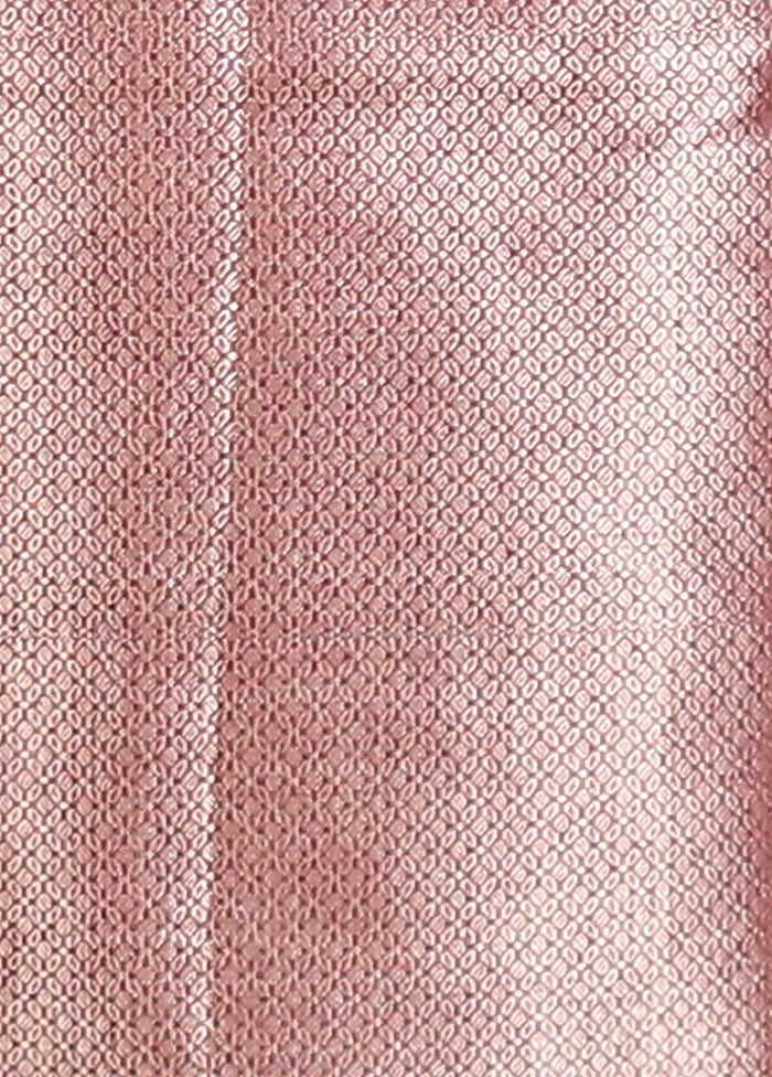 Purple Cotton Saree With Blouse Piece