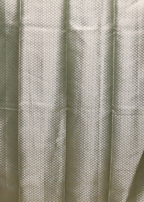 Green Tissue Silk Saree With Blouse Piece