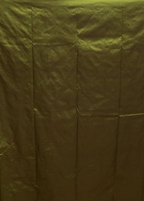 Green Kanjivaram Silk Saree With Blouse Piece