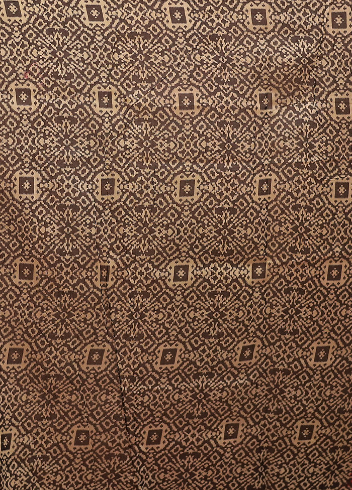 Red Chanderi Silk Saree With Blouse Piece