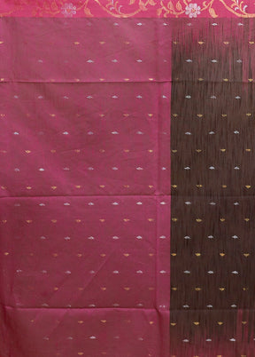 Black Cotton Saree With Blouse Piece