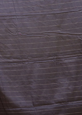 Black Cotton Saree With Blouse Piece