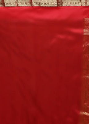 Blue Handloom Kanchipuram Pure Silk Saree With Blouse Piece