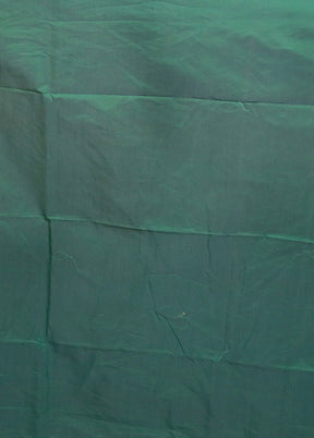 Green Kora Silk Saree With Blouse Piece