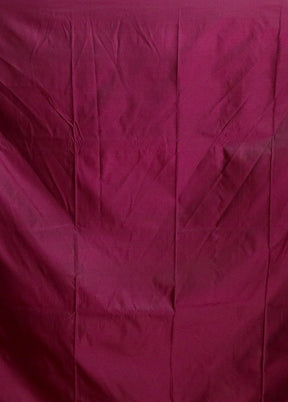 Pink Katan Silk Saree With Blouse Piece