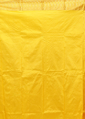 Pink Handloom Kanjivaram Pure Silk Saree With Blouse Piece