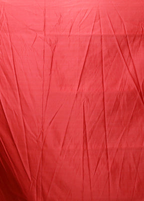 Pink Banarasi Silk Saree With Blouse Piece