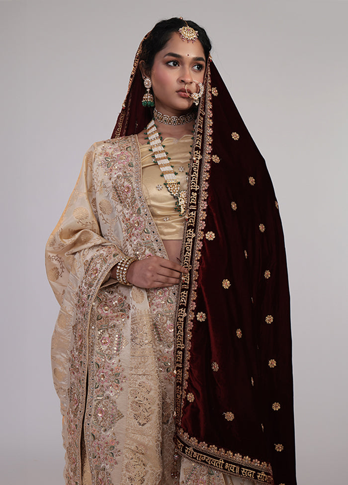 Pink Handloom Dupion Pure Silk Saree With Blouse Piece