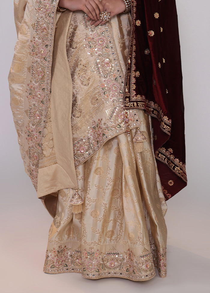 Pink Handloom Dupion Pure Silk Saree With Blouse Piece