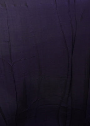 Blue Georgette Saree With Blouse Piece