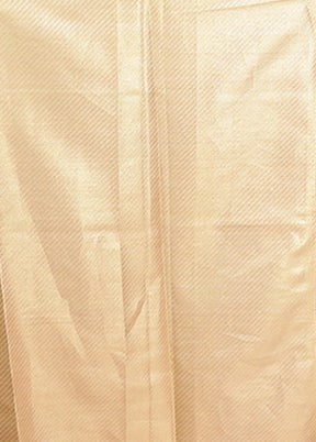 Red Tissue Silk Saree With Blouse Piece