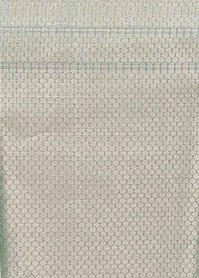 Green Kora Silk Saree With Blouse Piece