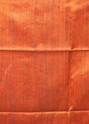 Red Handloom Matka Pure Silk Saree With Blouse Piece