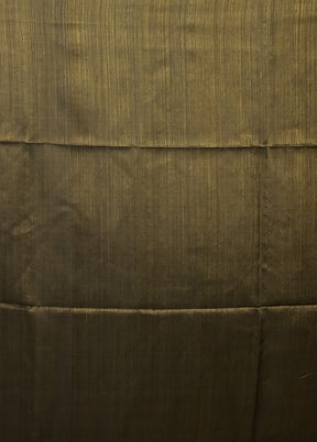 Black Handloom Matka Pure Silk Saree With Blouse Piece